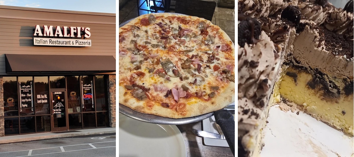 Amalfis italian restaurant and pizzeria Menu