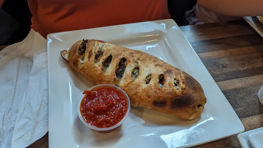 Calzone Philly Cheese Steak